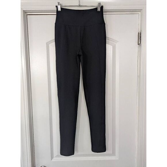 Assets by Spanx Ponte Knit Pants women's size Small black pull on - Picture 1 of 4